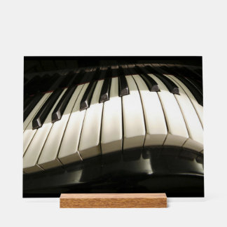 Abstrakte Klaviertasten Acrylschild