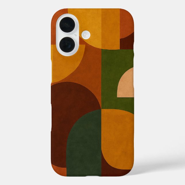 Abstrakte Komposition der Mitte des 20. Jahrhunder Case-Mate iPhone Hülle (Rückseite)