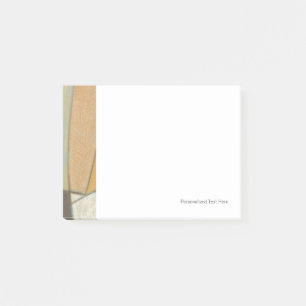 Abstrakte Komposition mit verdeckten Farben Post-it Klebezettel