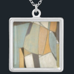 Abstrakte Komposition mit verdeckten Farben Versilberte Kette<br><div class="desc">Die gedämpften Farben dieser Komposition aus Norman Wyatt reichen zurück zu abstrakten Werken von Piet Mondrian. Während die verwendeten Farben abgeschwächt sind,  sprechen die Farben zusammen laut und lenken die Aufmerksamkeit auf das Stück. Kaufen Sie Ihre Kopie noch heute!</div>