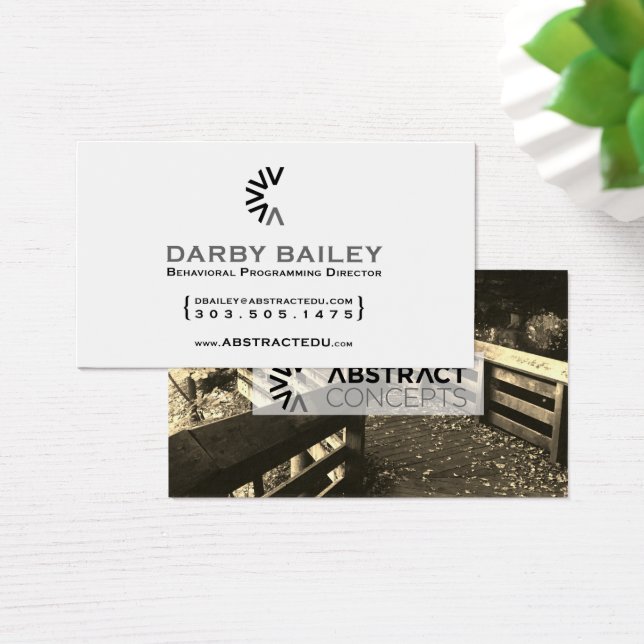 abstrakte Konzepte für den gekreuzten Pfad (Schreibtisch)