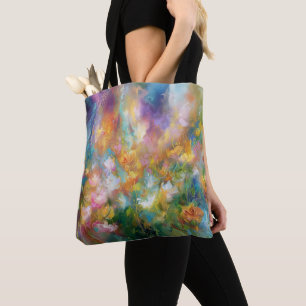 Abstrakte kosmische Blumenexplosion in Pastellfarb