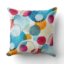Abstrakte Kreise Home Decor Geschenk Art Wurf Kiss