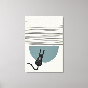 Abstrakte Kreise Kat 3 Canvas Print Leinwanddruck