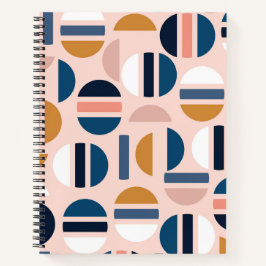 Abstrakte Kreise Notizbuch