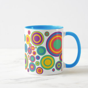 Abstrakte Kreise Tasse