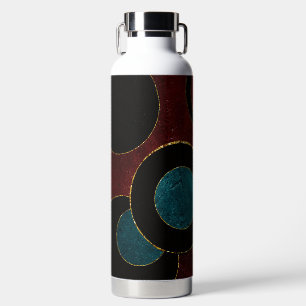 Abstrakte Kreise Trinkflasche