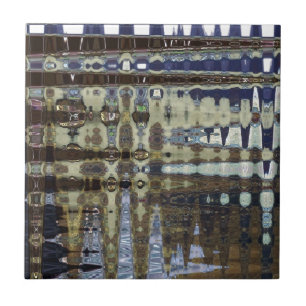 ABSTRAKTE KROKODIL-HAUT 10 FLIESE