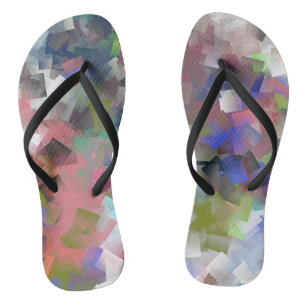Abstrakte Kuben Flip Flops