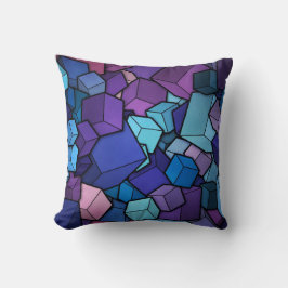 Abstrakte Kuben Kissen