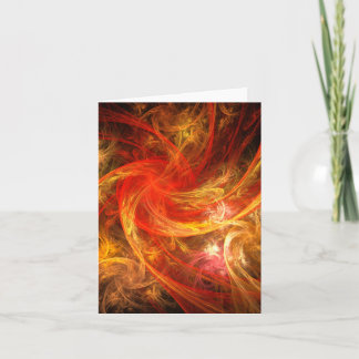 Abstrakte Kundenkarte für Firestorm Karte