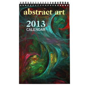 Abstrakte Kunst 2013 Fine Art Kalender (Mini)