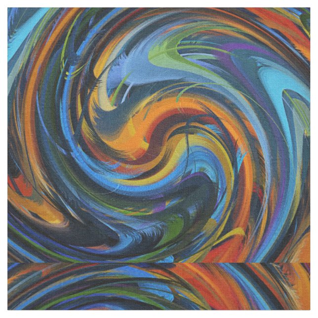 Abstrakte Kunst #25 Stoff (Nahaufnahme)