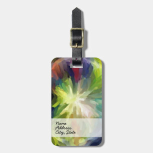 Abstrakte Kunst   Abstrakte Malerei 9 Gepäckanhänger