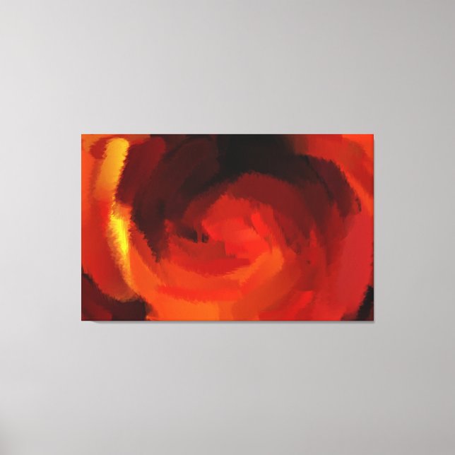 Abstrakte Kunst | Abstrakte Malerei 9 Leinwanddruck (Vorderseite)