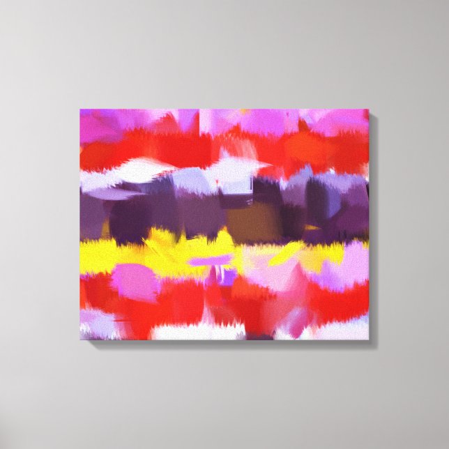 Abstrakte Kunst | Abstraktes Bild 2 Leinwanddruck (Vorderseite)
