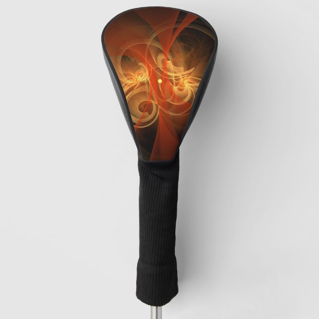 Abstrakte Kunst am Morgen Golf Headcover (Vorderseite)