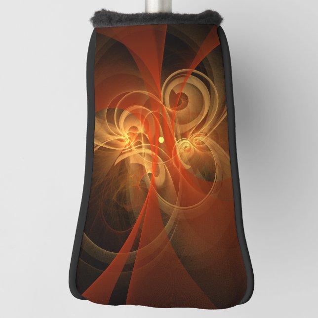 Abstrakte Kunst am Morgen Golf Headcover (Rotieren 90)