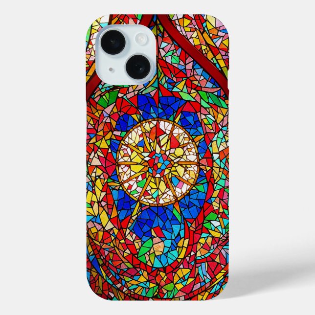 Abstrakte Kunst aus festem Glas Case-Mate iPhone Hülle (Rückseite)