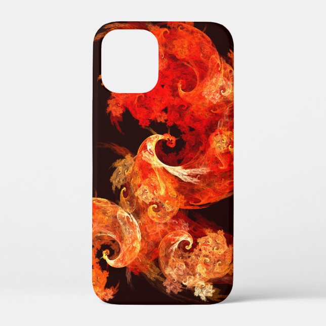Abstrakte Kunst beim Tanzen von Feuervögeln Case-Mate iPhone Hülle (Rückseite)