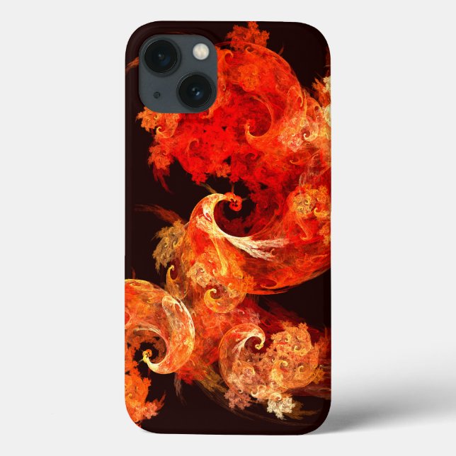 Abstrakte Kunst beim Tanzen von Feuervögeln Case-Mate iPhone Hülle (Rückseite)