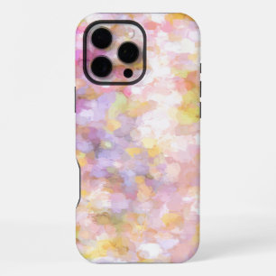Abstrakte Kunst Blassgelbe Pastellfarbe iPhone 16 Pro Max Hülle