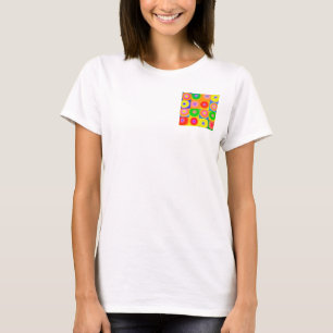 Abstrakte Kunst - buntes Glück T-Shirt
