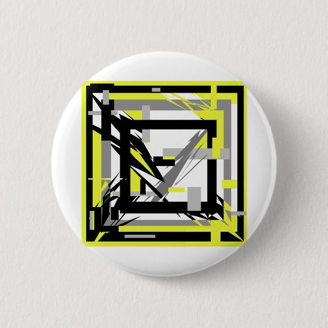 Abstrakte Kunst Button (Vorderseite)