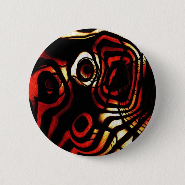 Abstrakte Kunst Button (Vorderseite)
