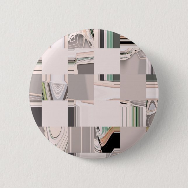 Abstrakte Kunst Button (Vorderseite)