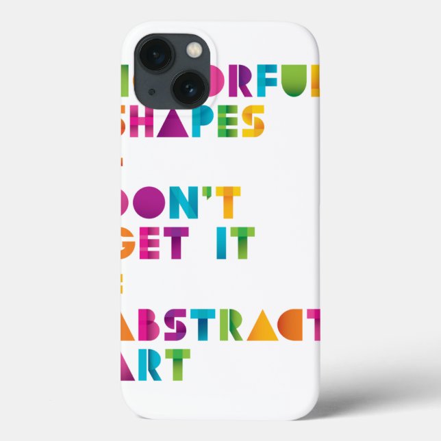 Abstrakte Kunst Case-Mate iPhone Hülle (Rückseite)