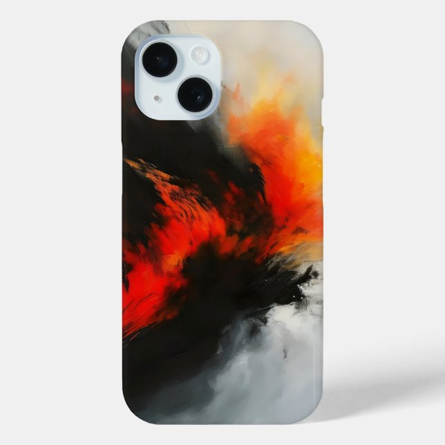 Abstrakte Kunst Case-Mate iPhone Hülle (Rückseite)