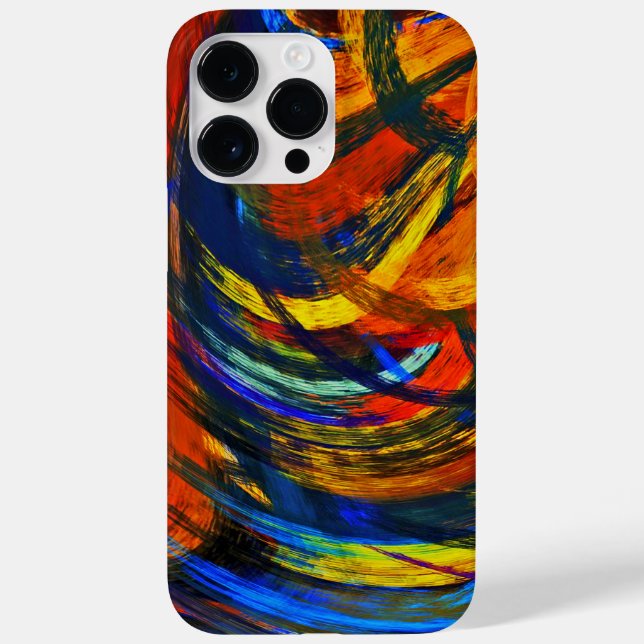 Abstrakte Kunst Case-Mate iPhone Hülle (Rückseite)
