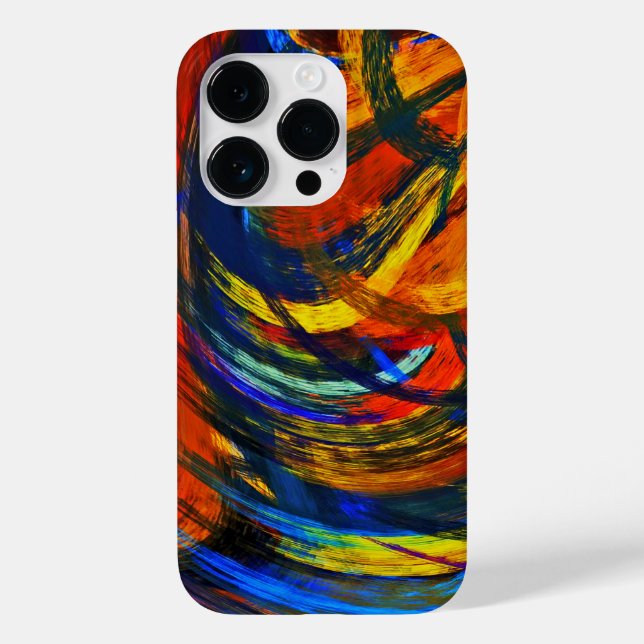 Abstrakte Kunst Case-Mate iPhone Hülle (Rückseite)