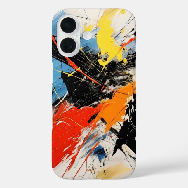 Abstrakte Kunst Case-Mate iPhone Hülle (Rückseite)
