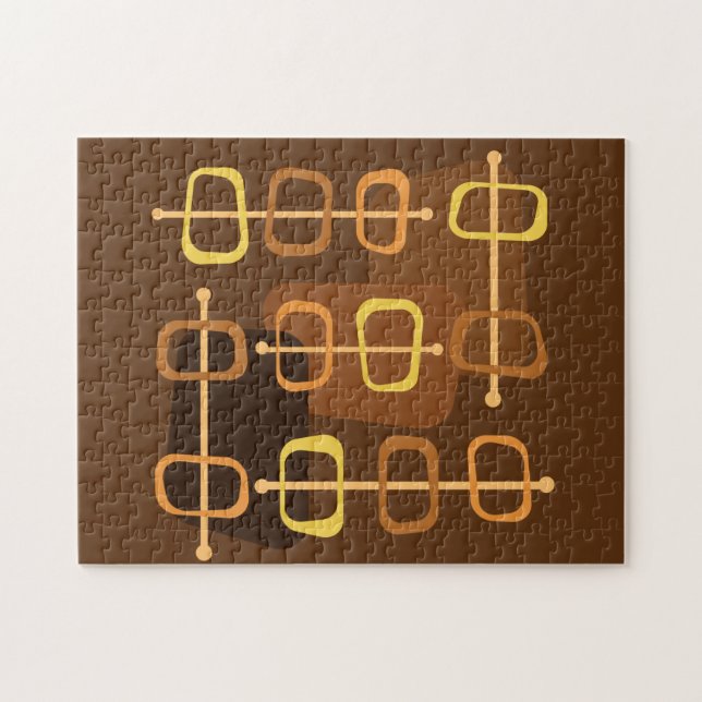 abstrakte Kunst der 50er Jahre Puzzle (Horizontal)