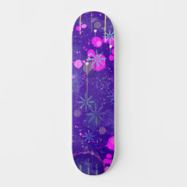 Abstrakte Kunst: der kreative Geist Skateboard