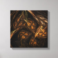 Abstrakte Kunst der Mutter Erde Schwarz/Weiß