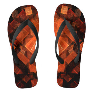 Abstrakte Kunst des Fensterlichts Flip Flops