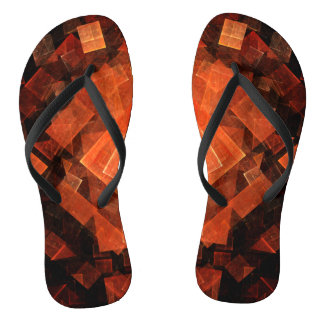 Abstrakte Kunst des Fensterlichts Flip Flops