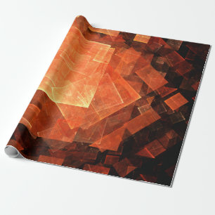 Abstrakte Kunst des Fensterlichts Geschenkpapier