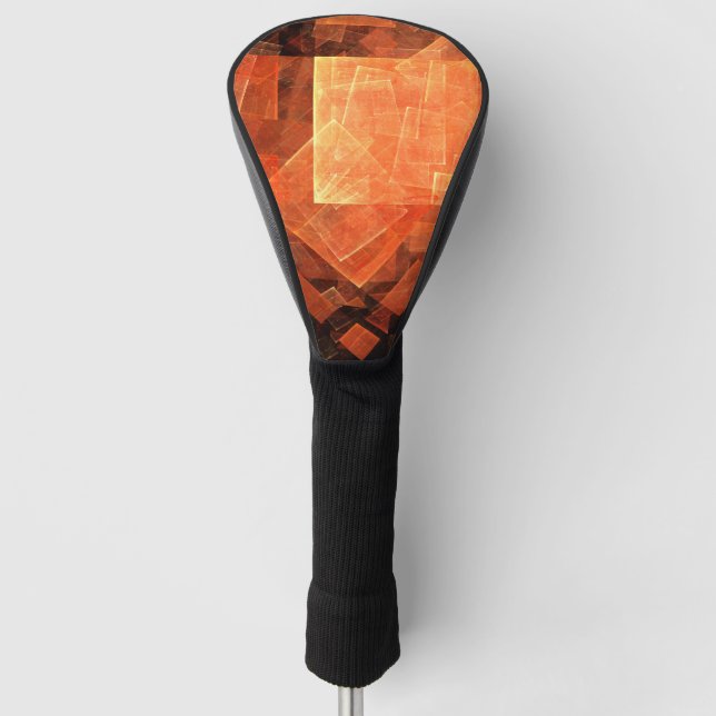Abstrakte Kunst des Fensterlichts Golf Headcover (Vorderseite)
