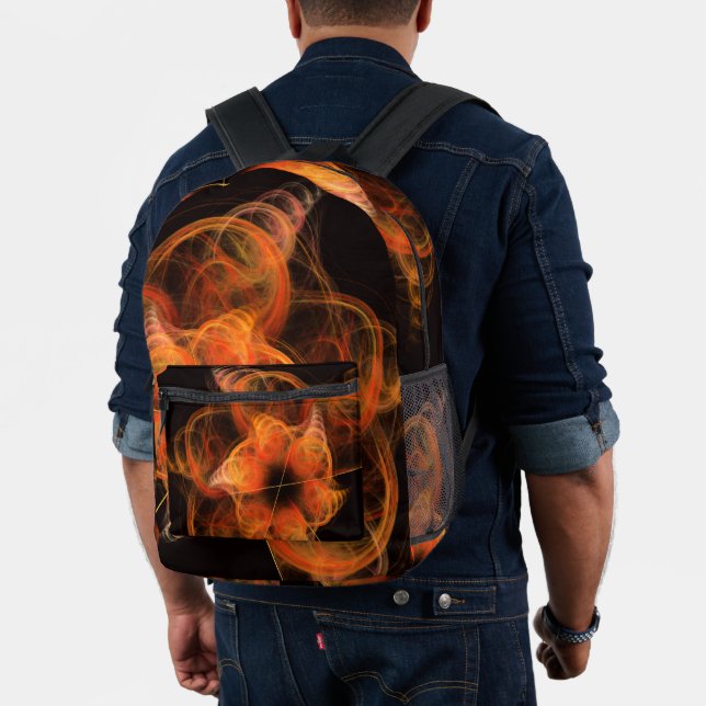 Abstrakte Kunst, Dichtung und Musik Bedruckter Rucksack (Insitu (Modell))