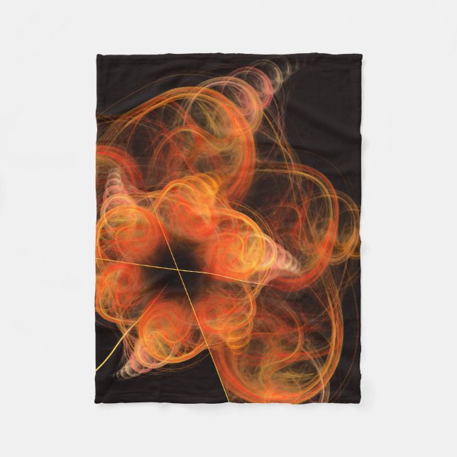 Abstrakte Kunst, Dichtung und Musik Fleecedecke (Vorderseite)