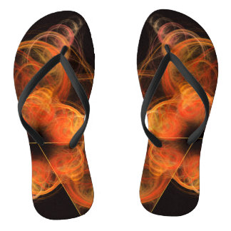 Abstrakte Kunst, Dichtung und Musik Flip Flops