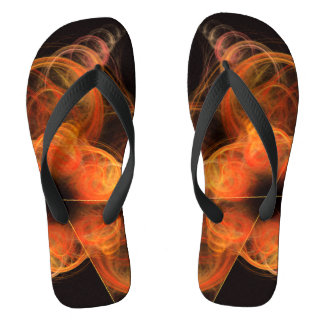 Abstrakte Kunst, Dichtung und Musik Flip Flops