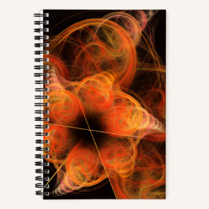 Abstrakte Kunst, Dichtung und Musik Notizbuch