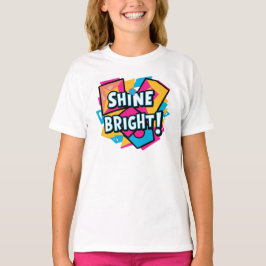 Abstrakte Kunst: Ein farbenfrohes und inspirierend T-Shirt