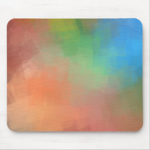 Abstrakte Kunst Elegante Farbenfrohe Vorlage Moder Mousepad