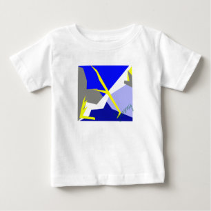 Abstrakte Kunst Energie Baby T-shirt